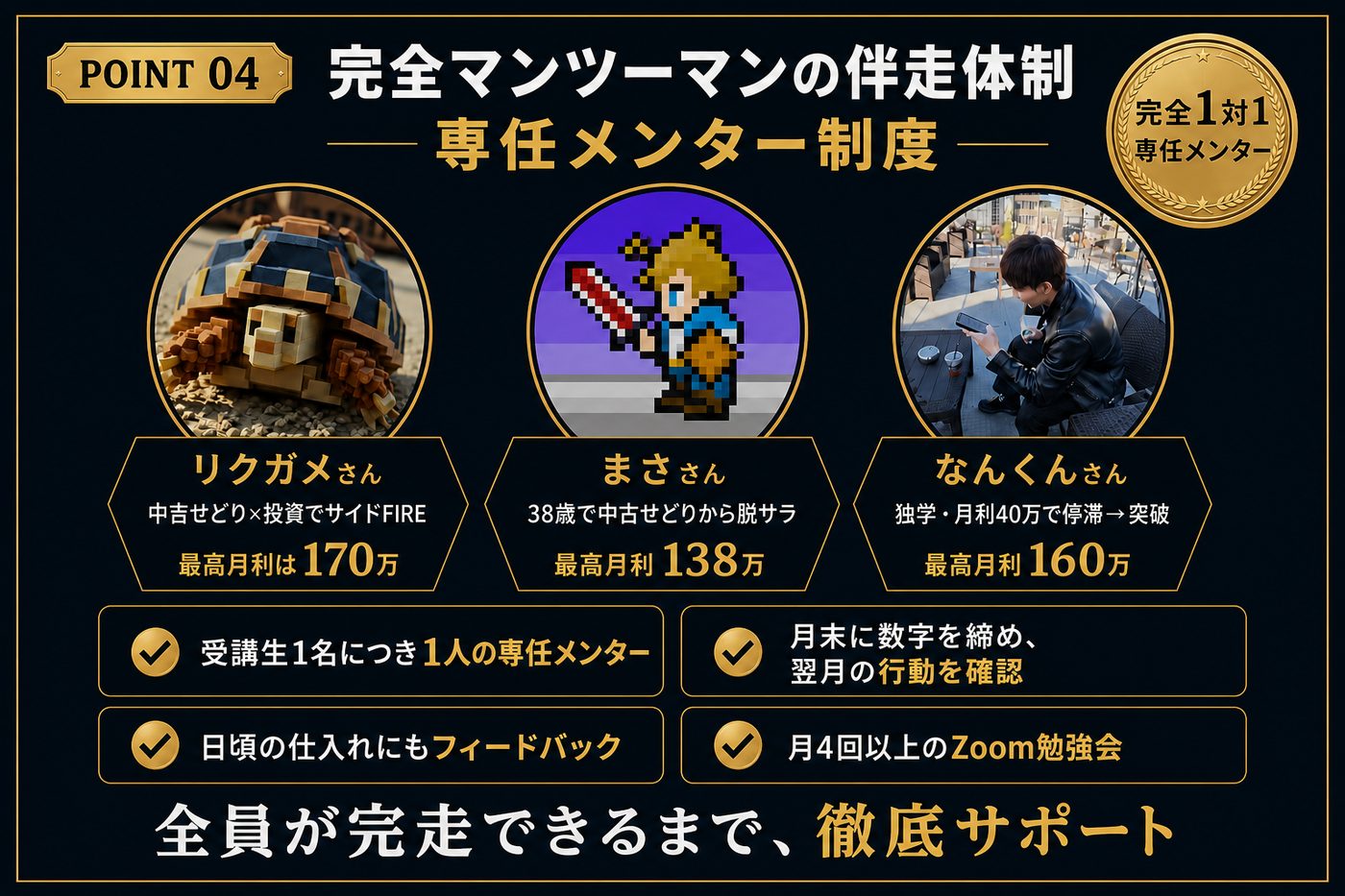 POINT04 メンター制度の詳細