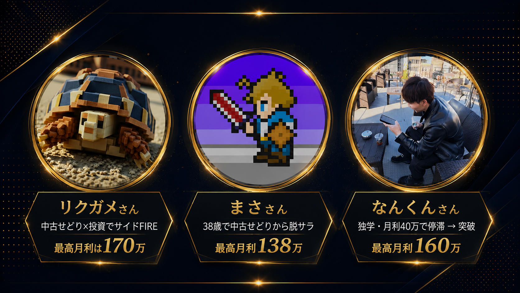 中古せどりで成果を出した受講生事例の紹介