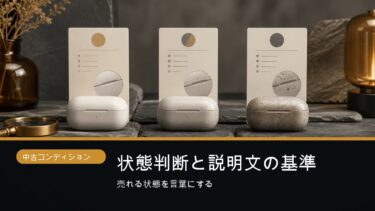 Amazon中古コンディションの状態判断と説明文