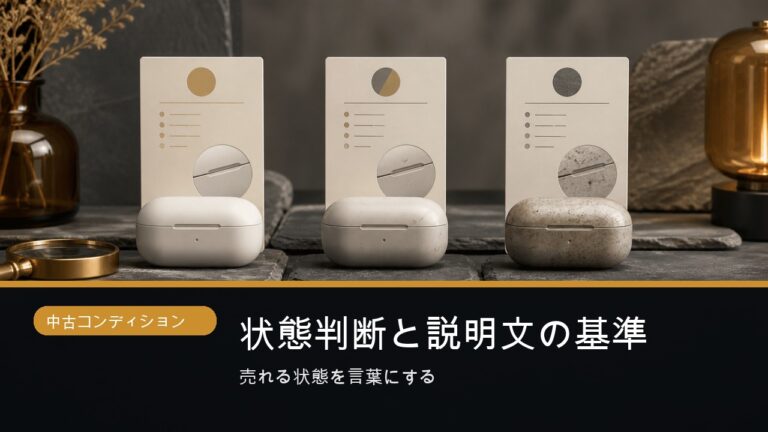 Amazon中古コンディションの状態判断と説明文