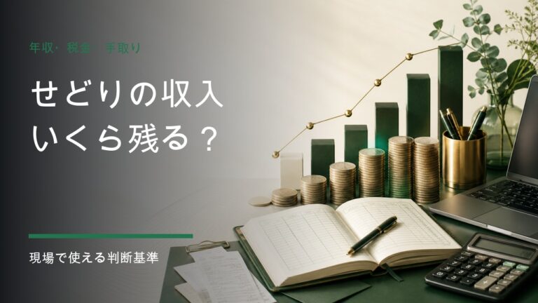 せどりの年収と税金と手取りを計算する